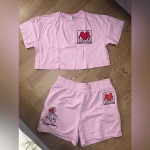 Keith Haring short set